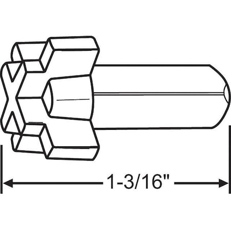 Strybuc Lock Actuator Frenchwood 56-359